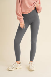 Yelete Full Size Fleece Lined High Waisted Winter Leggings - Cozy & Warm